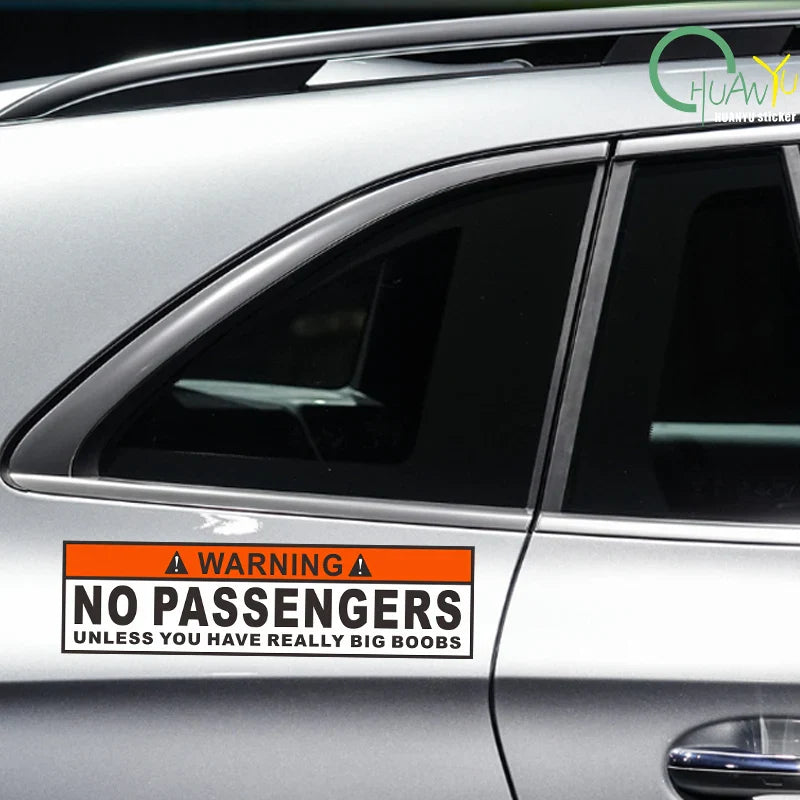 Auto stickers - Grappige achterruit sticker voor hilarische reacties
