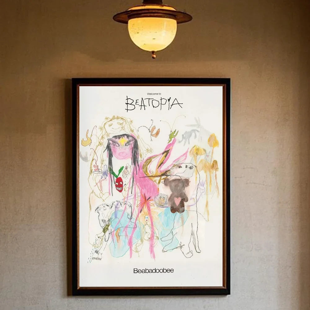 Kunstposter met moderne flair