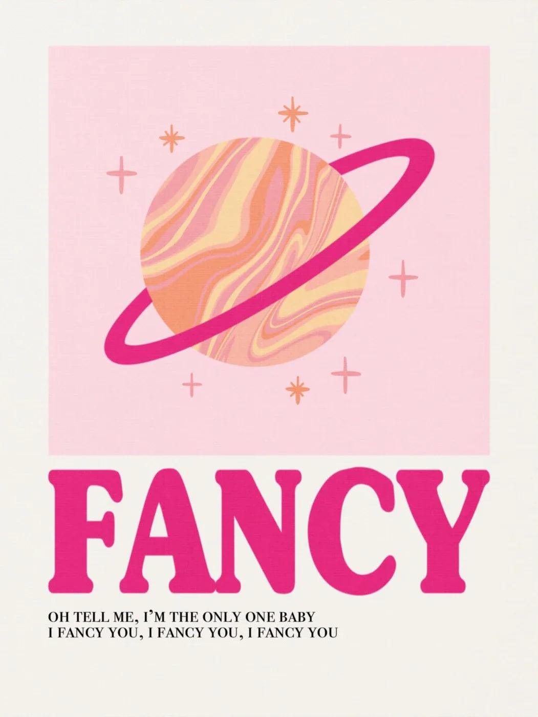 Wandposter met geometrische vormen