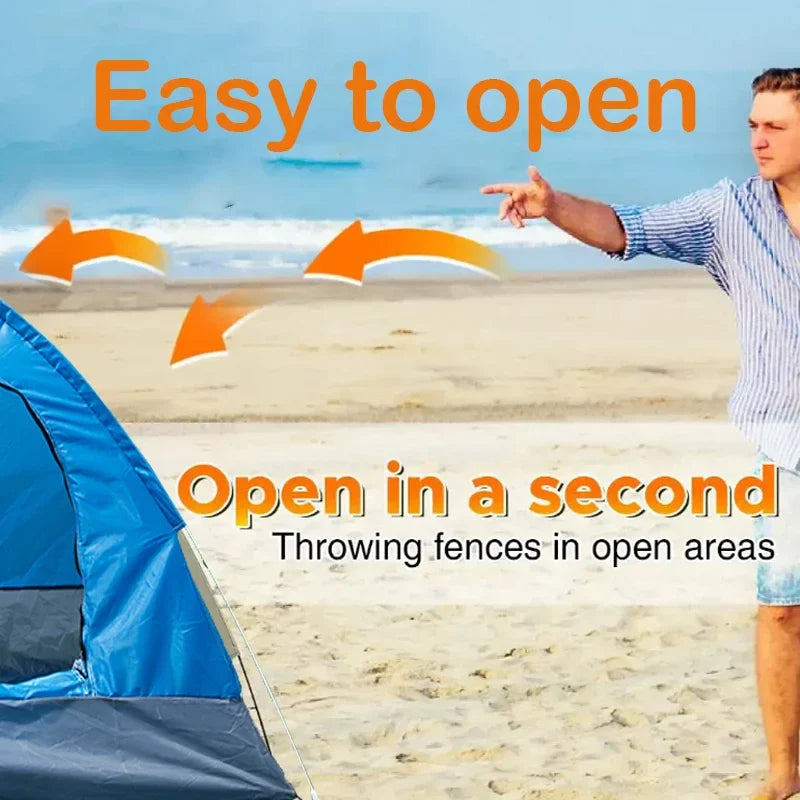 Camping tent met horren – Bescherming tegen muggen