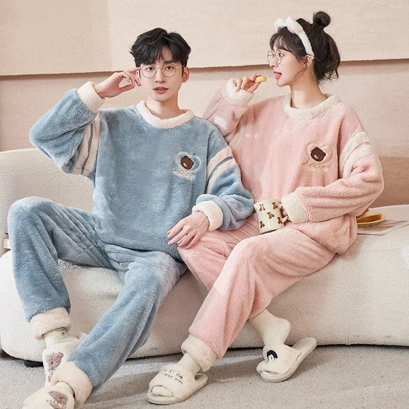 Lange mouwen dames pyjama – Ideaal voor winterse nachten