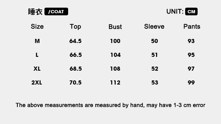 Dames pyjama met lange broek – Perfect voor de winter