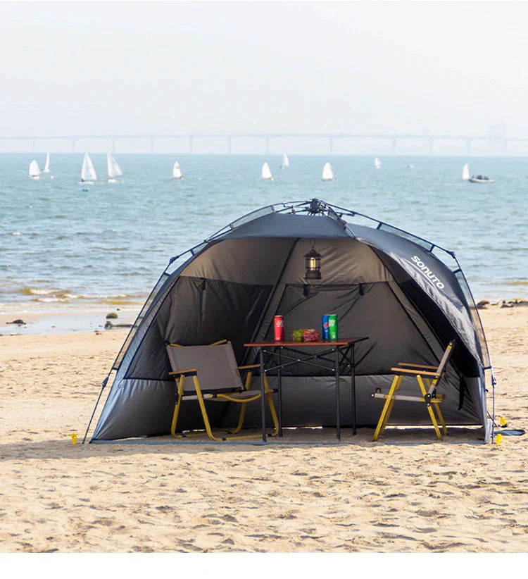 Action pop-up tent compact model – Past in elke rugzak