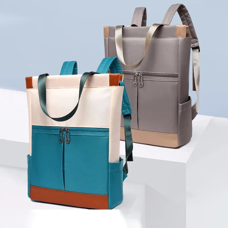 Rugzak als handbagage met handig voorvak