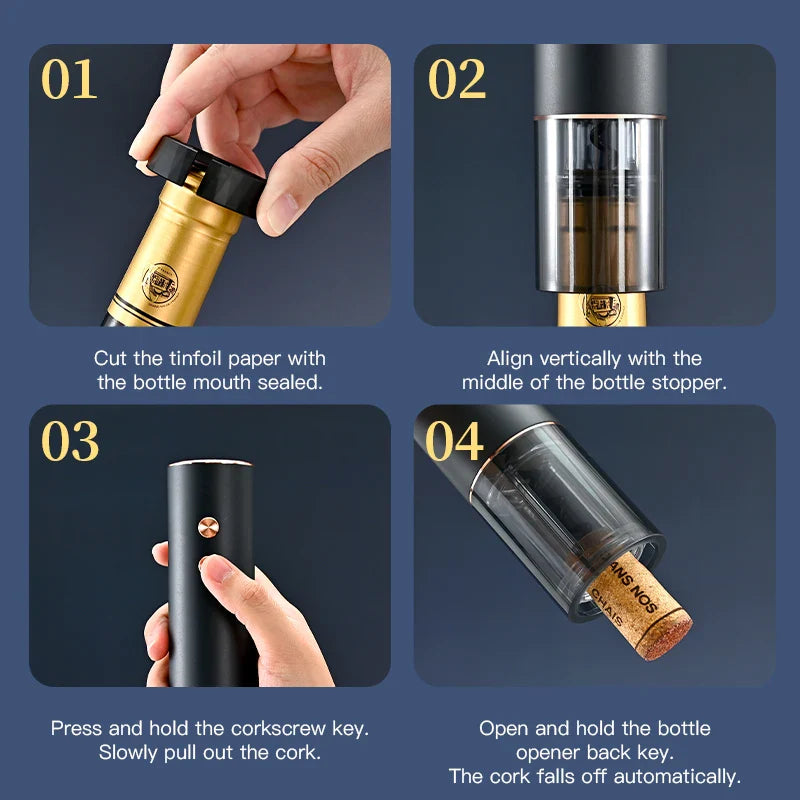 Action kurkentrekker met grip β Nooit meer wegglijden