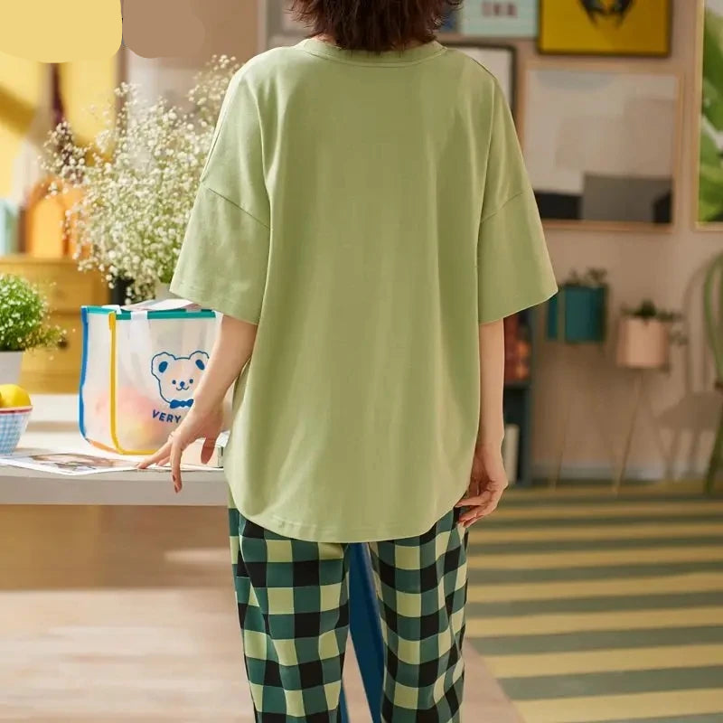 Dames pyjama set met bijpassende sokken