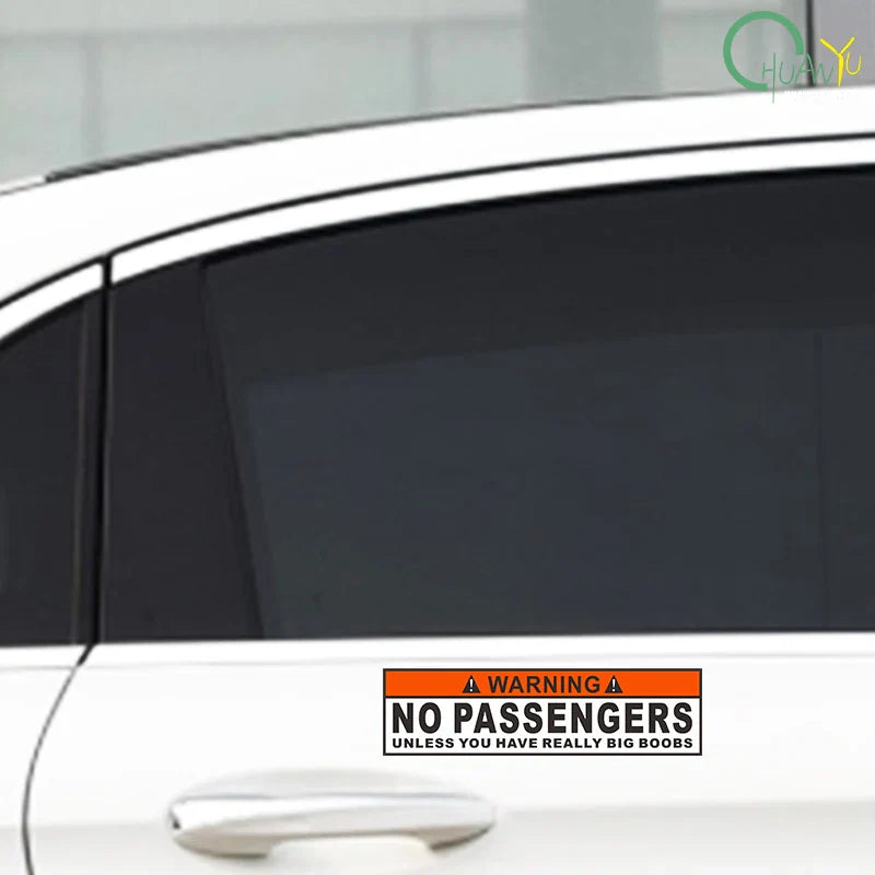 Auto stickers - Grappige achterruit sticker voor hilarische reacties
