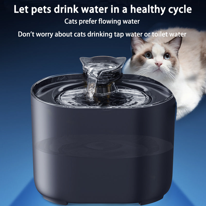 Kattenfontein met grote inhoud – Minder vaak bijvullen