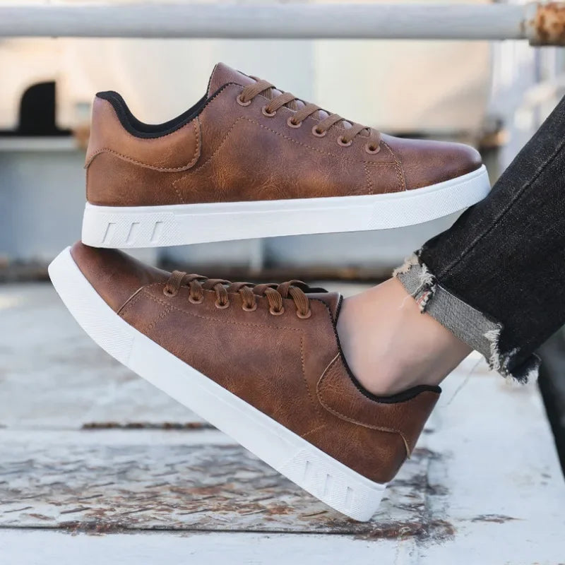 Zomerse sneakers heren in pastelkleuren