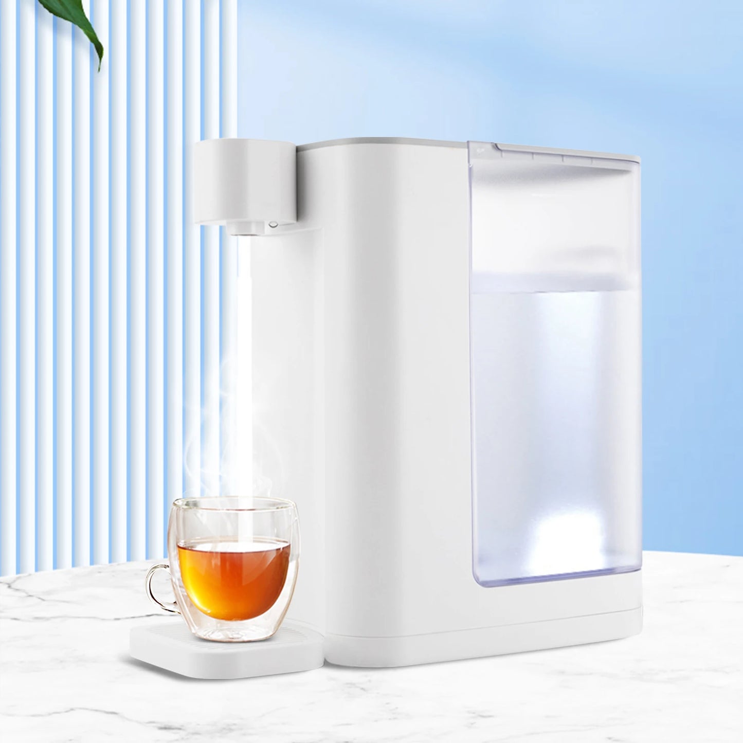 Drankdispenser met houten voet – Stabiel en stijlvol