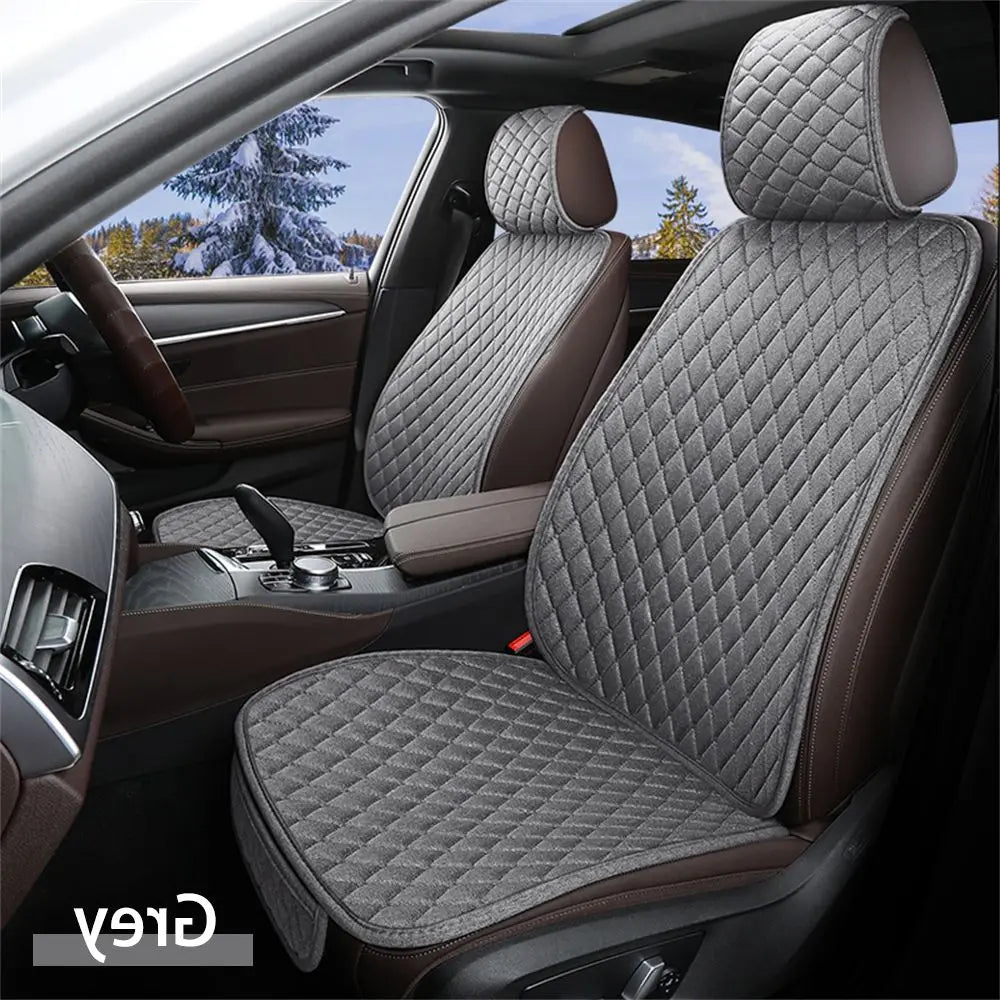 Autostoel hoezen in lederlook zwart – Chic en robuust