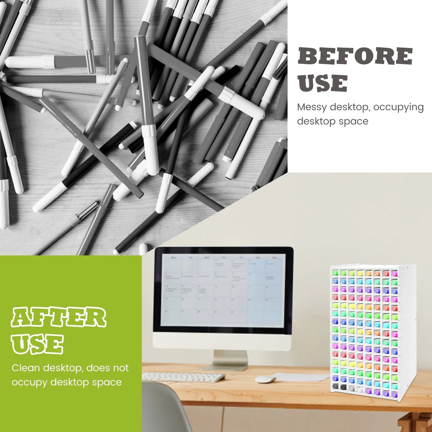 Organizer met uitschuifbare delen – Aanpasbaar naar wens