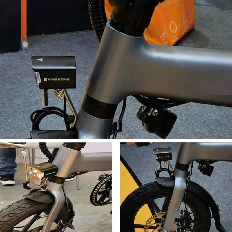 Action fietslamp met knoopcelbatterijen
