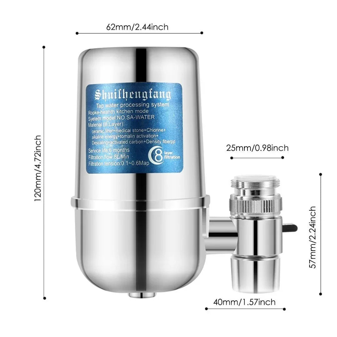 Waterfilter kraan met snelle montage β Binnen 1 minuut geΓ―nstalleerd
