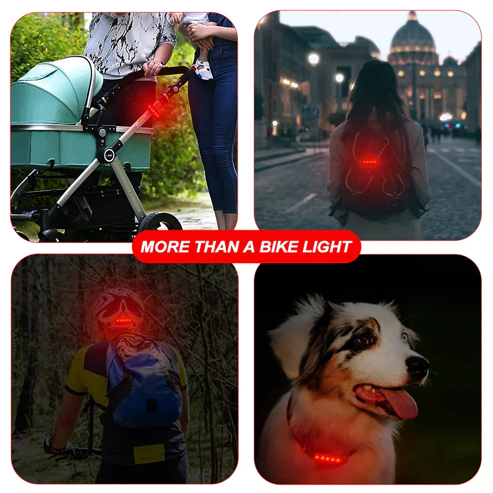 Fietslamp Action met schakelbare lichtsterktes