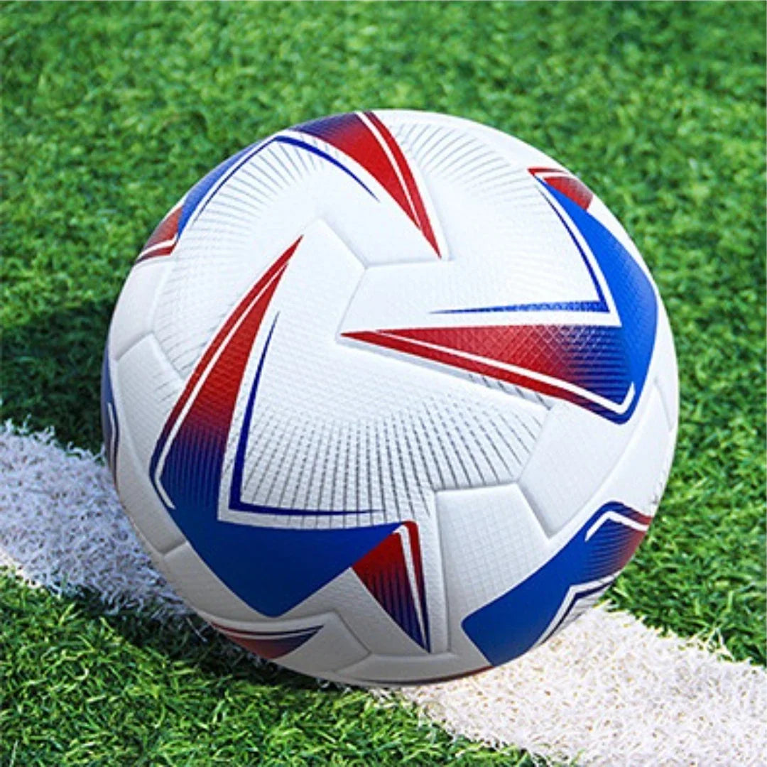 Straatvoetbal in moderne kleuren en design