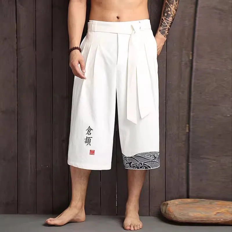 Zomerse linnen broek voor heren β Ademend en luchtig