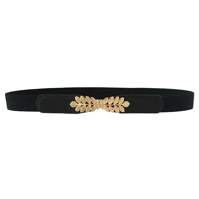 Riem dames met suède bekleding en elegante gesp