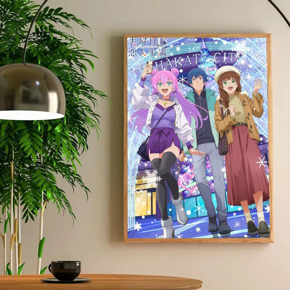 Poster van een cactus of andere plant