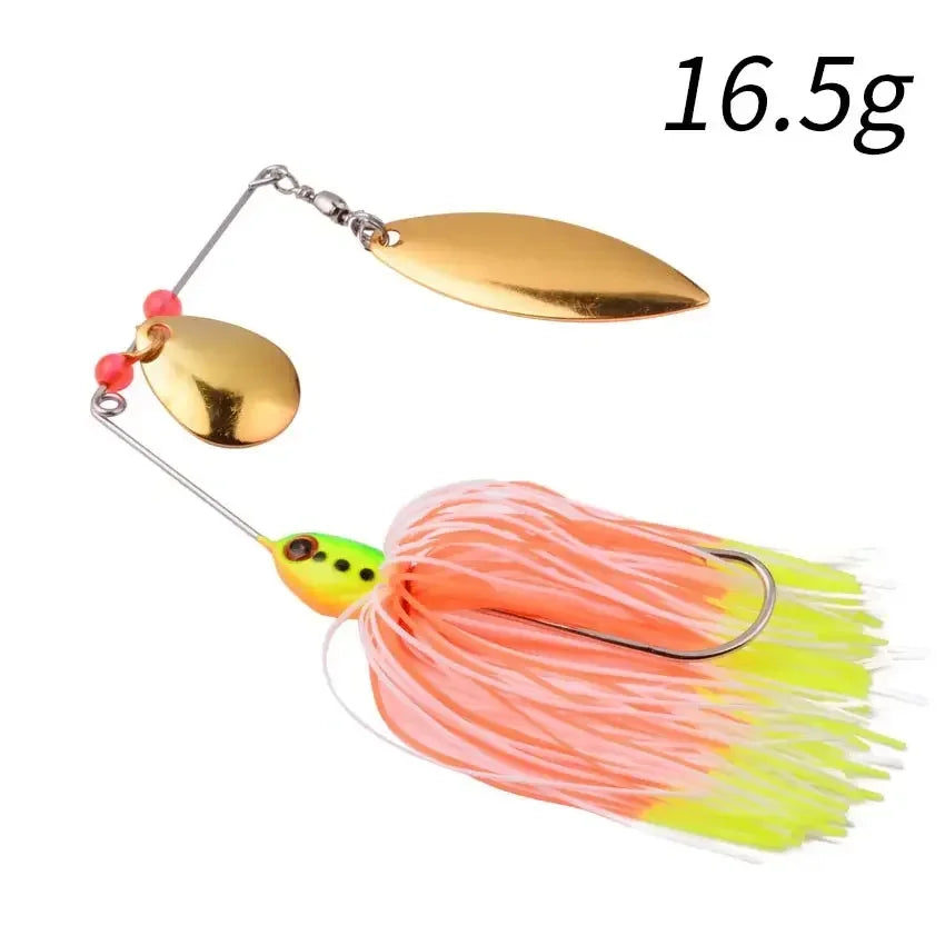 Softbait visjes met interne glitter