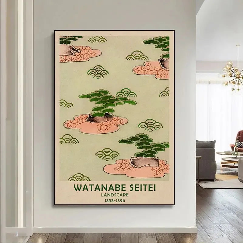 Artistieke posters voor woonkamer en hal