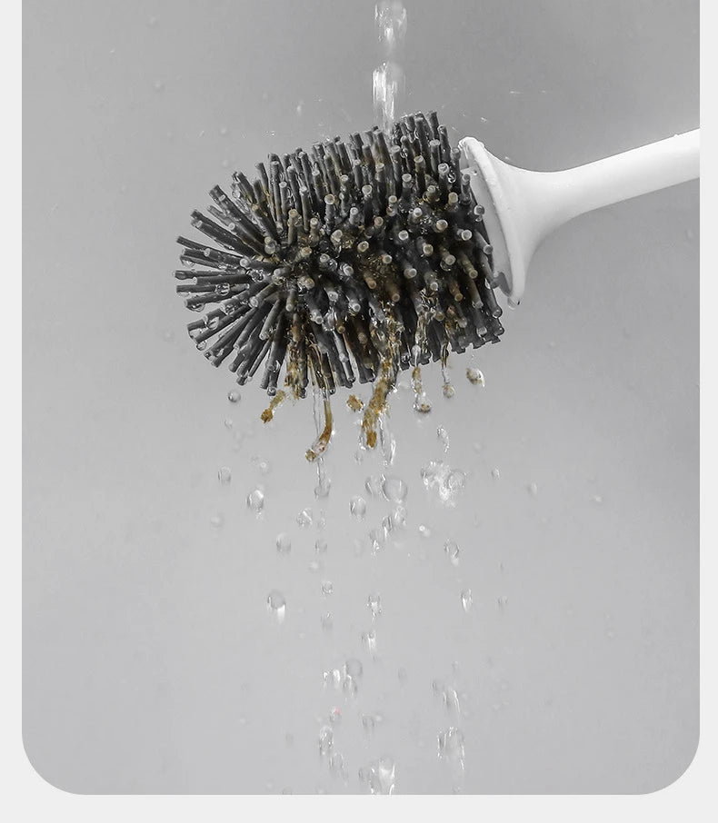 WC borstel zwart met mat afwerking – Trendy keuze