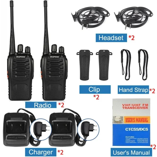 Walkie talkie Action in cadeauverpakking