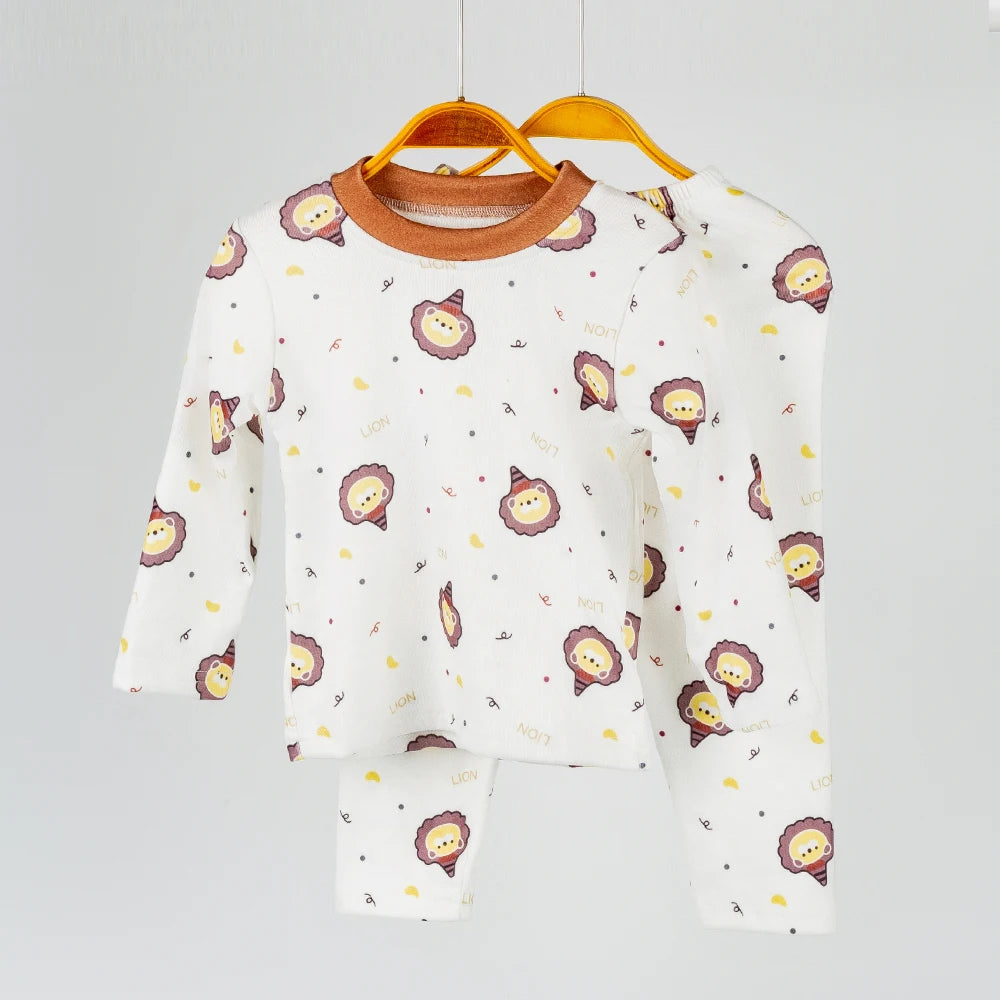 Dames pyjama winter met extra dikke stof