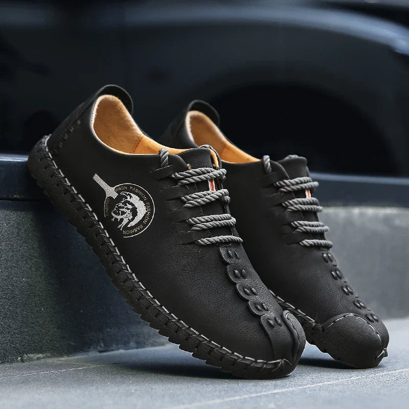 Veterschoenen heren zomer met comfortzool