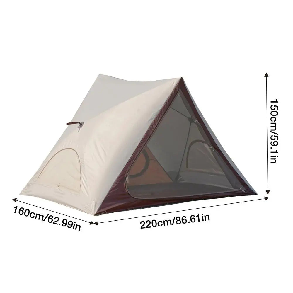 Camping tent met thermische bescherming – Koeler in de zon