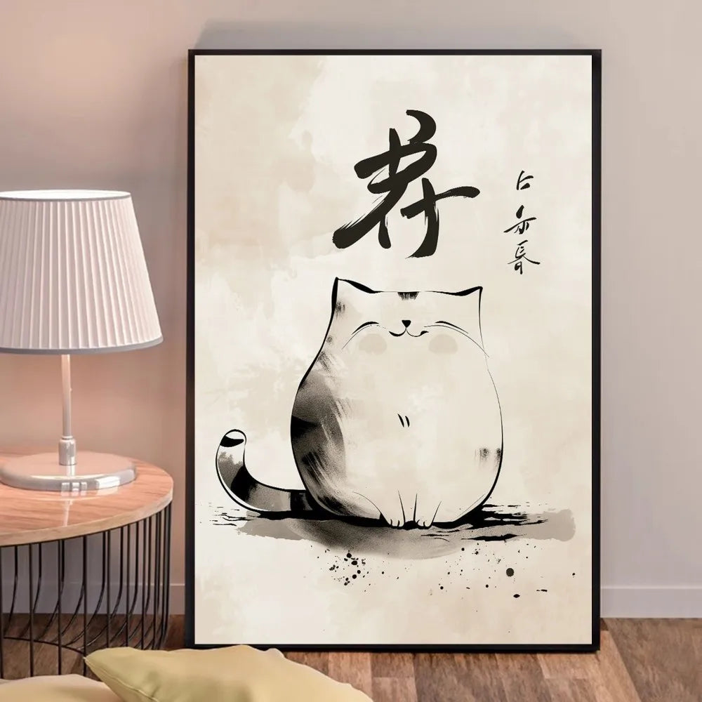 Kinderkamer poster met alfabet of cijfers