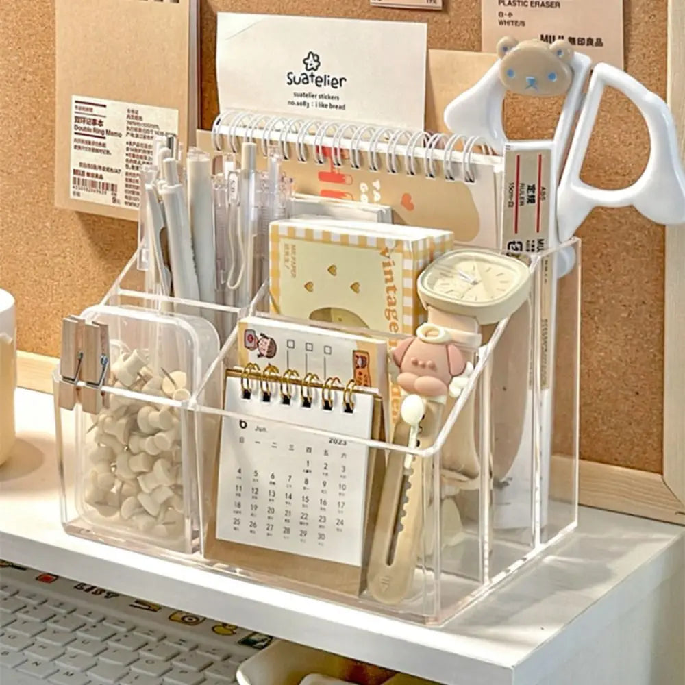 Grote desk organization unit – Voor drukke werkplekken