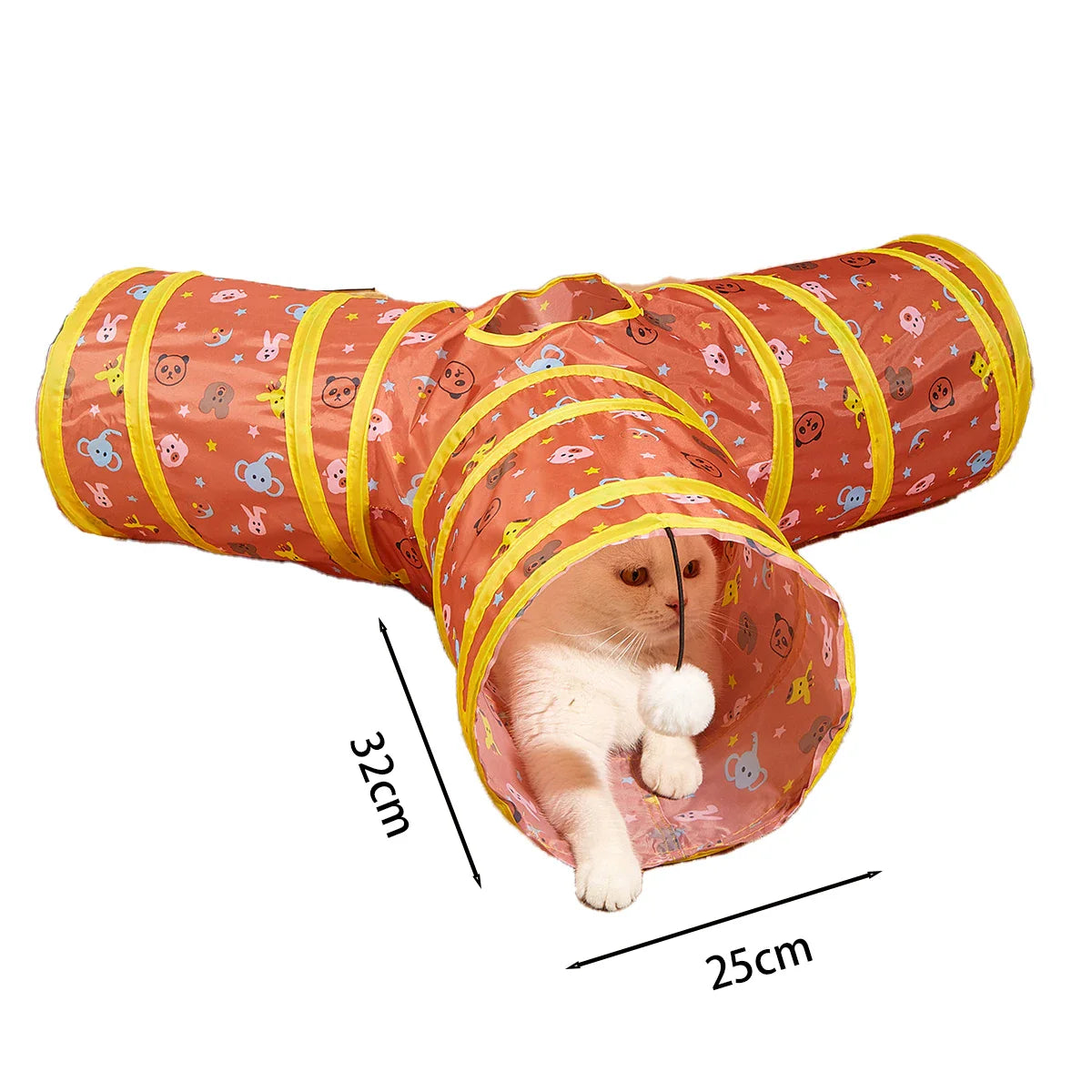 Kattenspeelgoed Action met licht en geluid – Dubbele stimulans