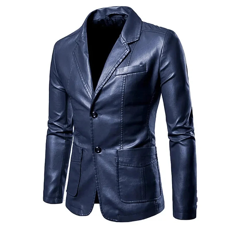 Leren jassen met schouderdetails – Subtiele accenten