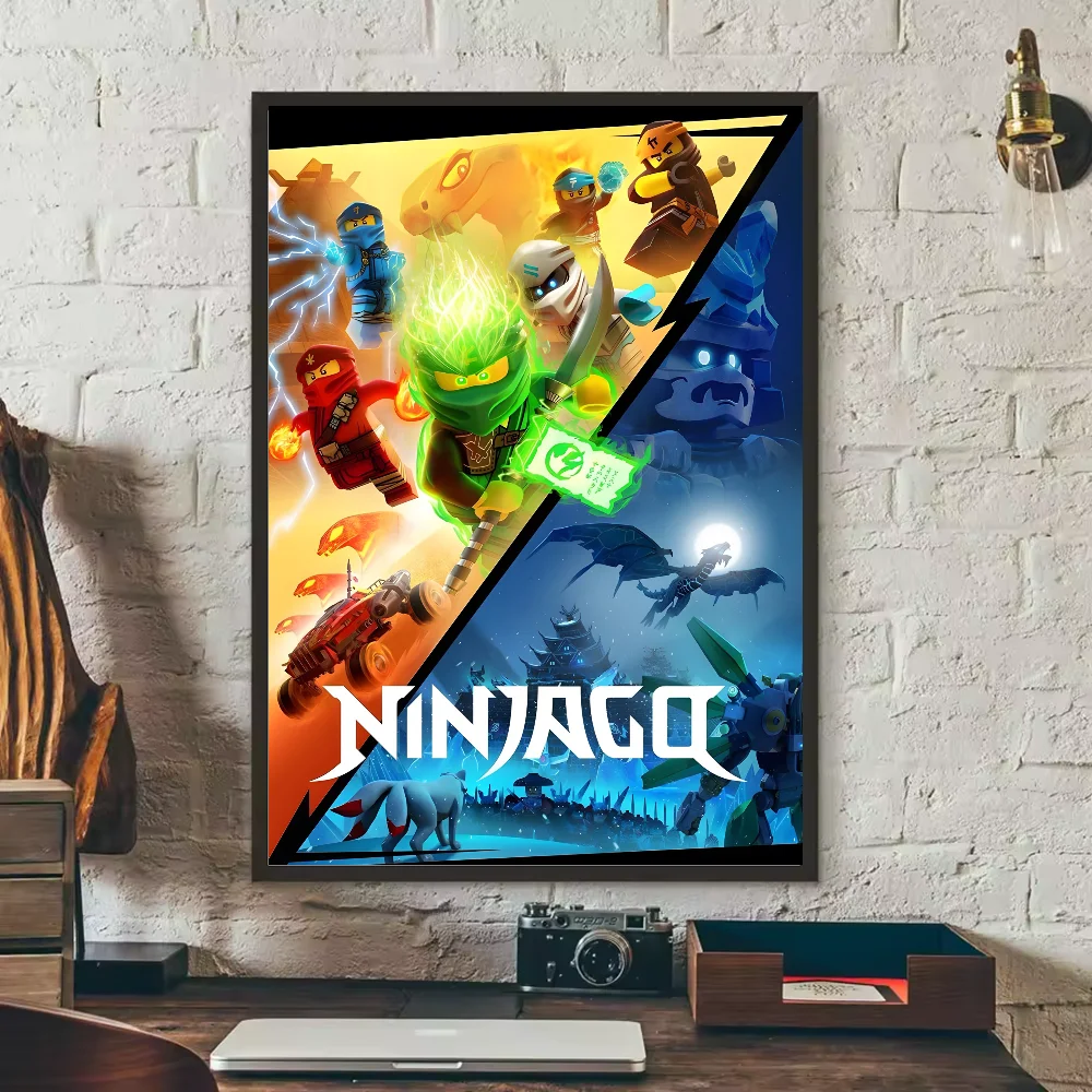 Abstracte posters in aardetinten