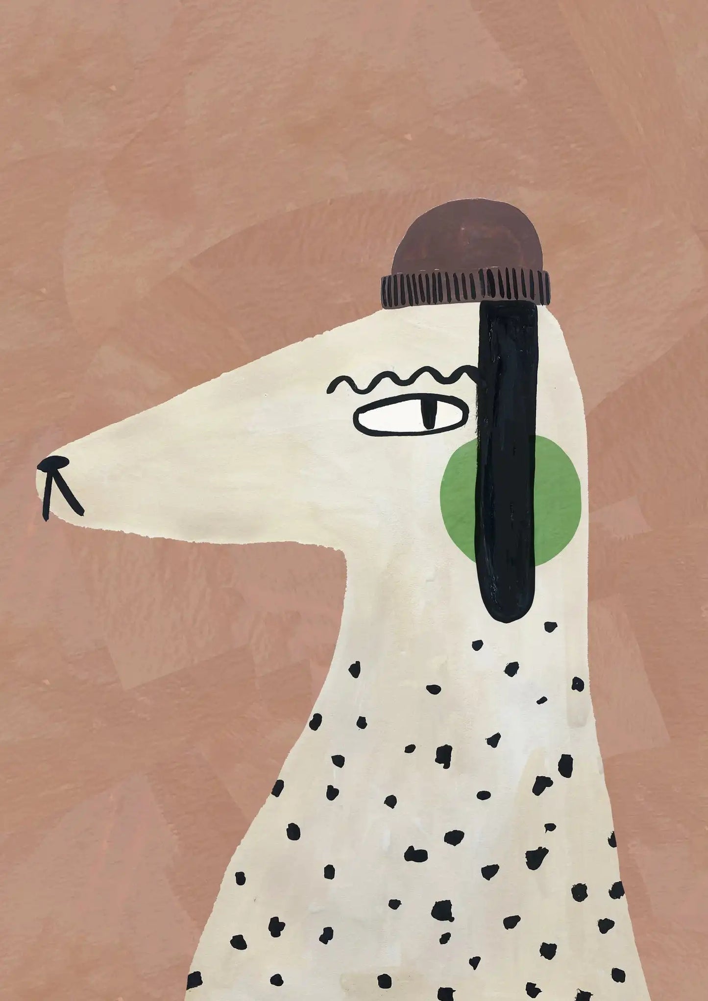 Dierenposter met realistische details