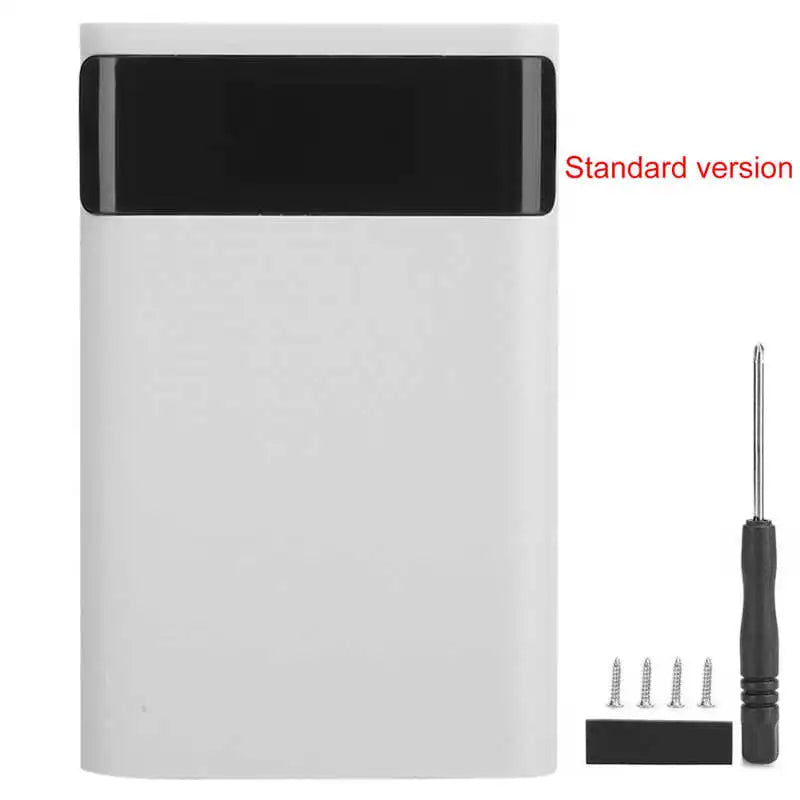 Powerbank met ingebouwde stekker