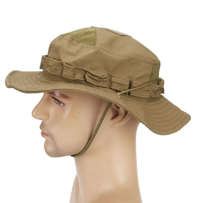 Ademend model jachthoed voor warme dagen