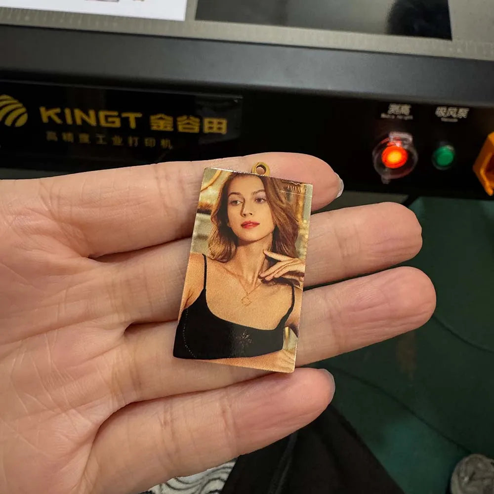 Sieraad met persoonlijke tekst gegraveerd