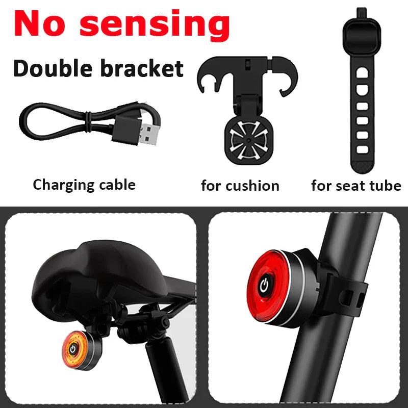 Heldere LED fietslamp met duurzame batterij