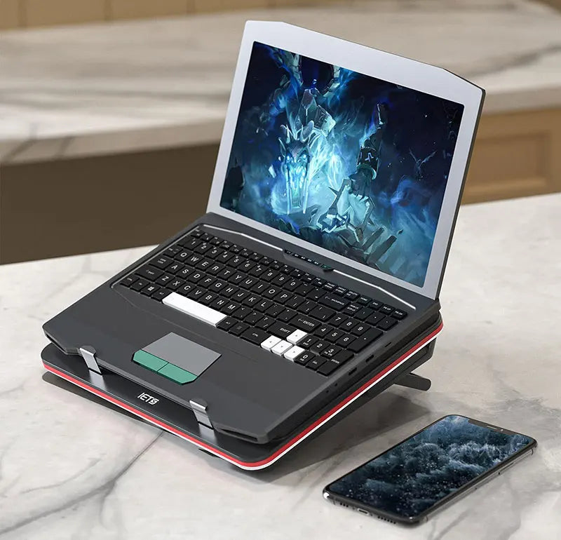 Laptop standaard met robuuste constructie