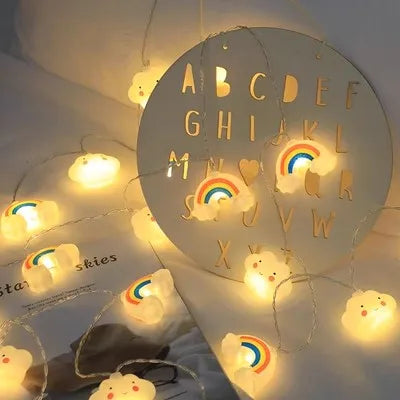 Lichtslinger met stervormige lampjes – Magisch effect