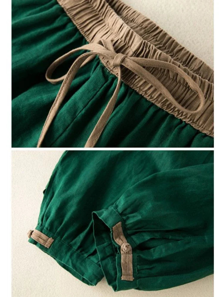 Korte linnen broek dames β Perfect voor warme dagen
