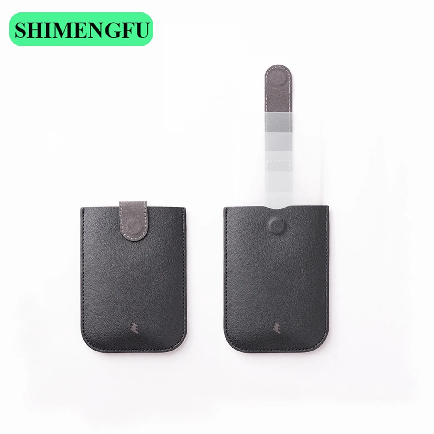 Pasjeshouder heren met leren afwerking – Tijdloos en chique