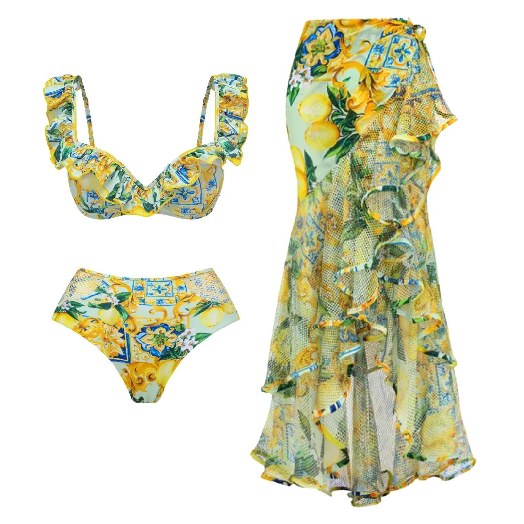 Zwemjurk dames met abstracte print – Uniek en opvallend