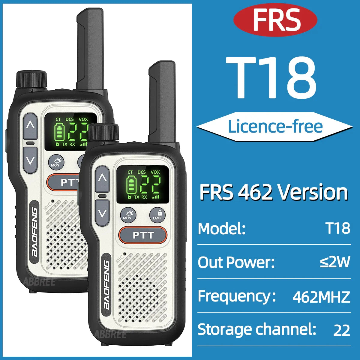 Alecto walkie talkies voor jong en oud
