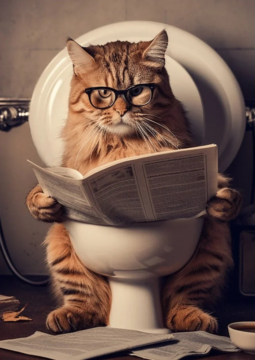 Poster met illustratie – Speels en uniek