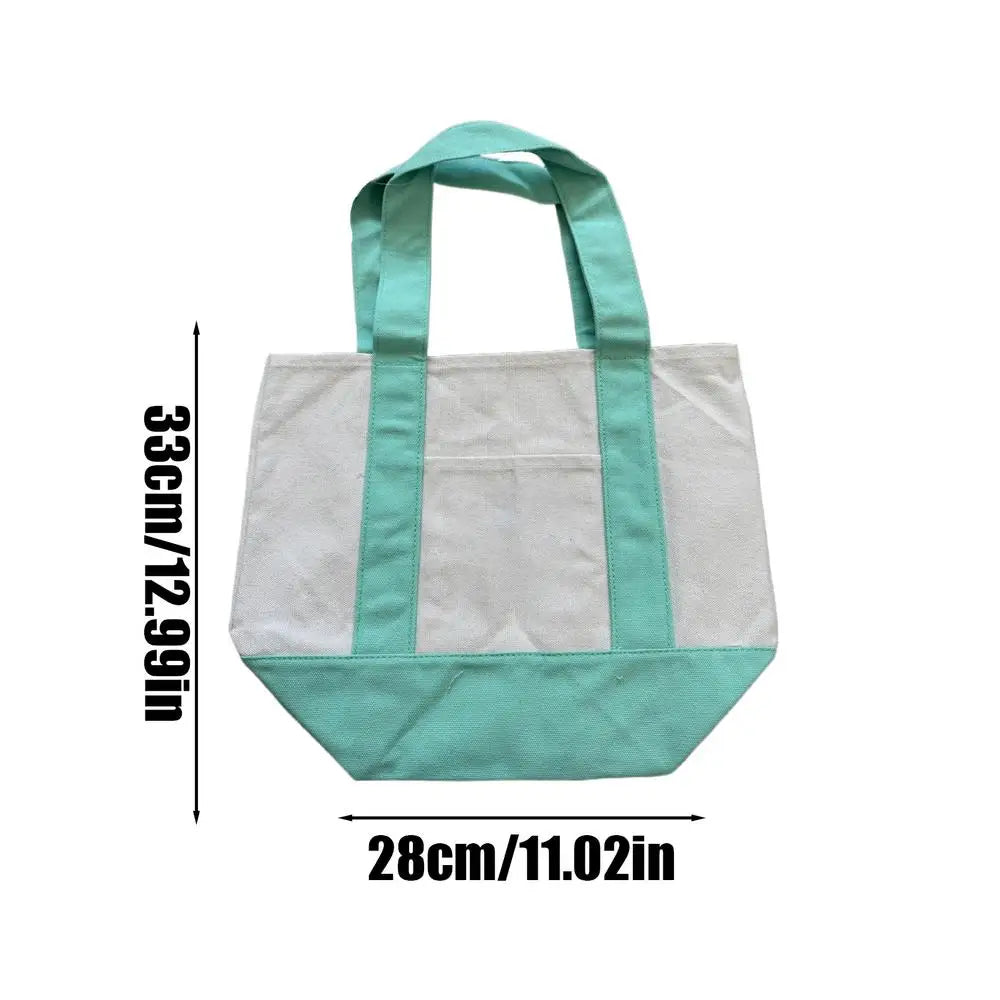Draagtassen met festivalstijl print