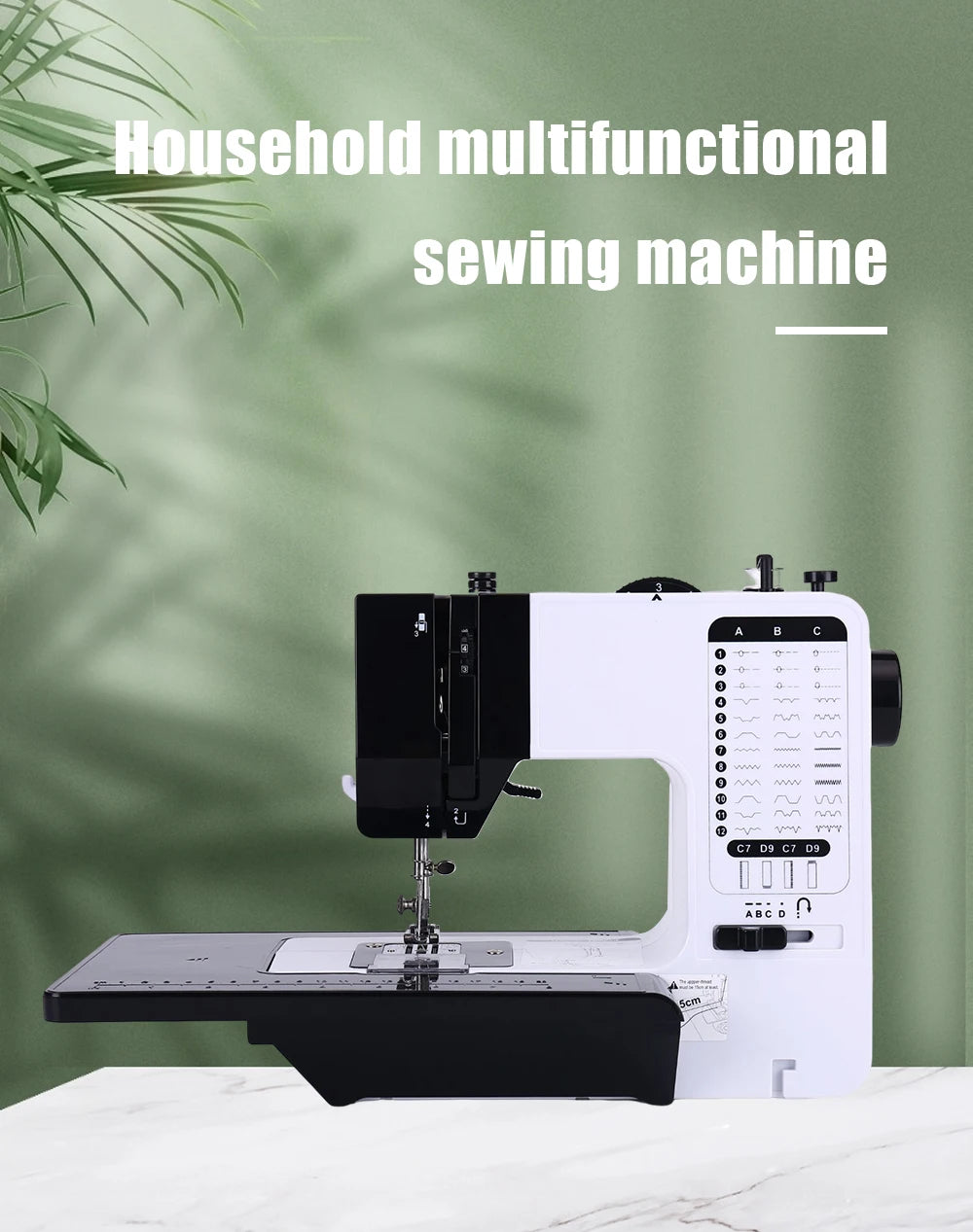 Naaimachine met automatische draadinrijger – Snel en eenvoudig starten
