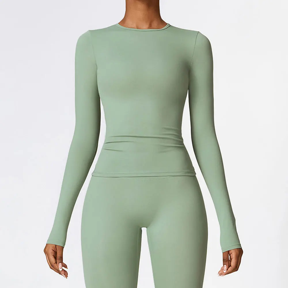 Dames yoga kleding met sportieve flair